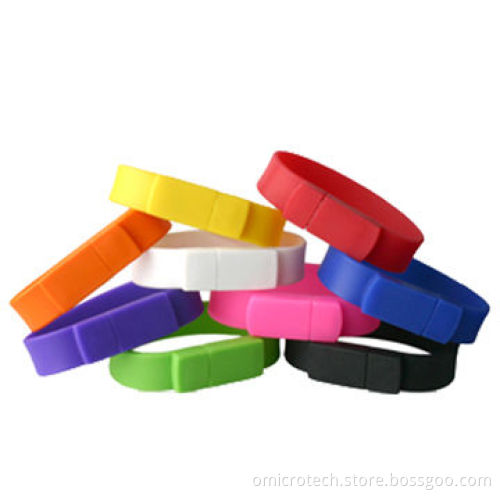 16GB Bracelet USB Flash Drive with PVC Case